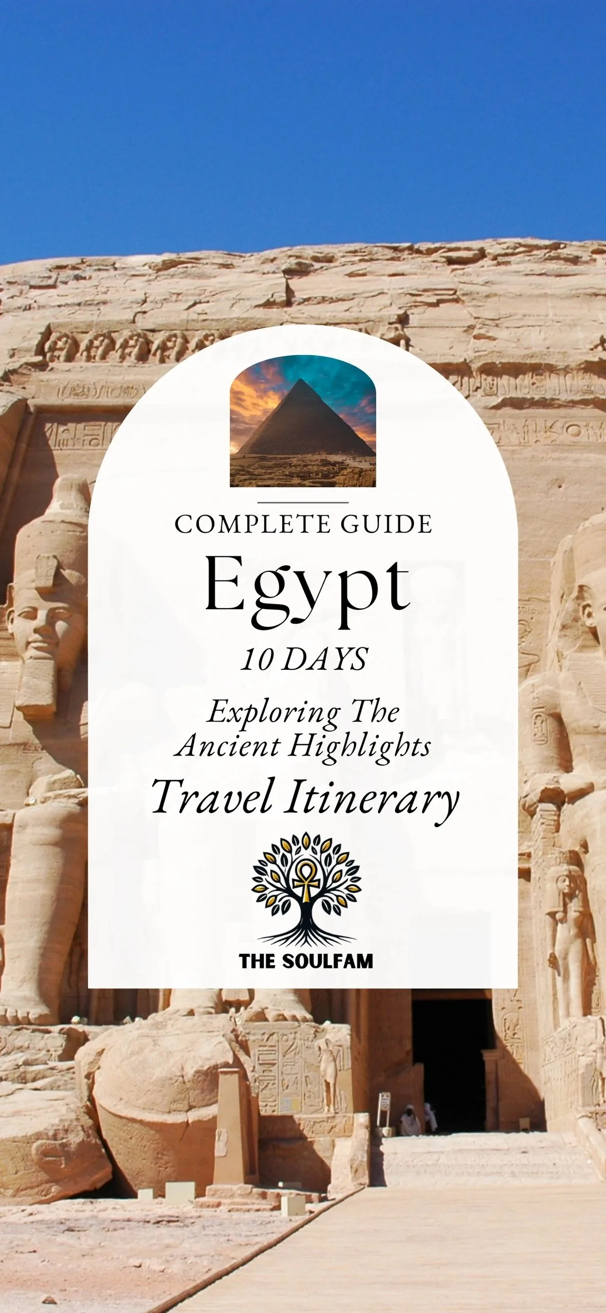 Egypt: 10 Days travel itinerary cover