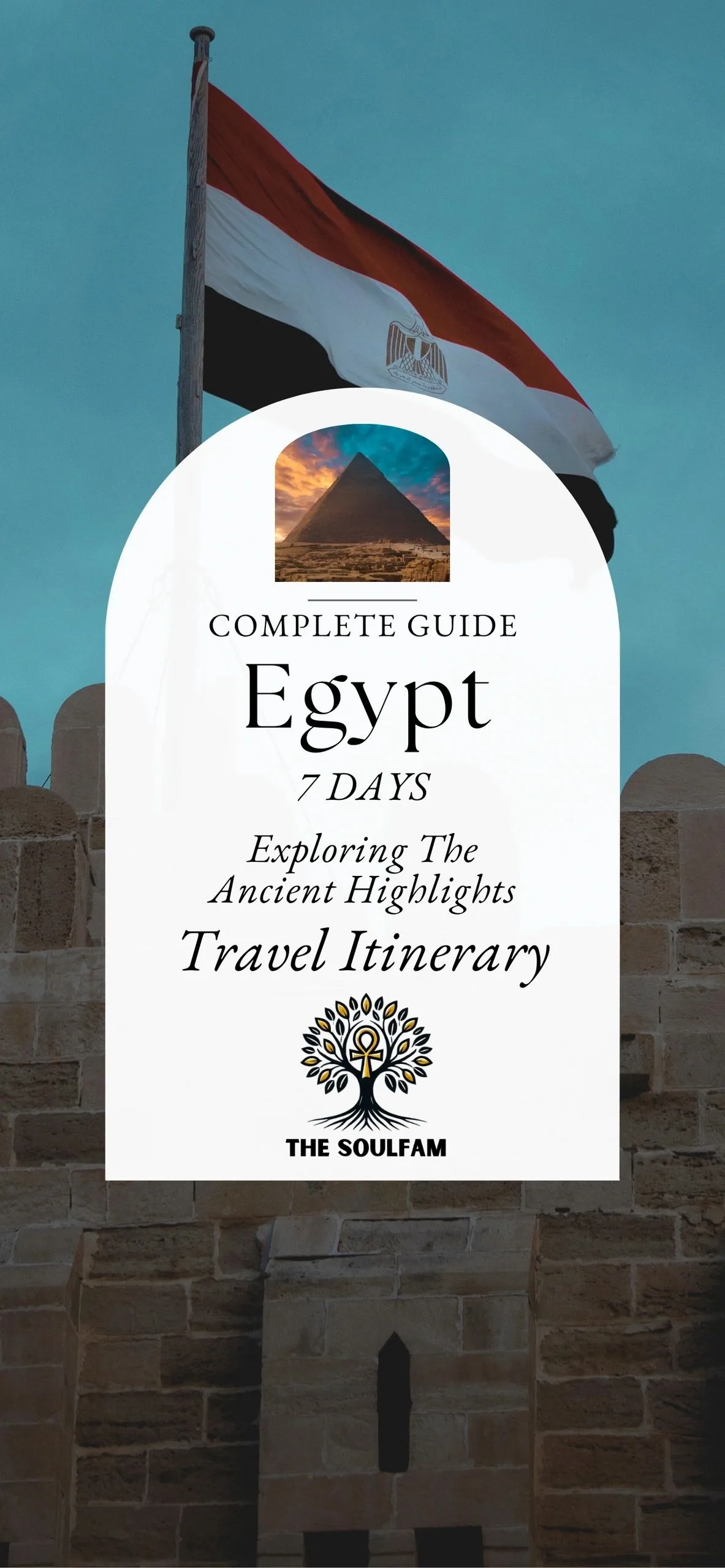 Egypt: 7 Days travel itinerary cover