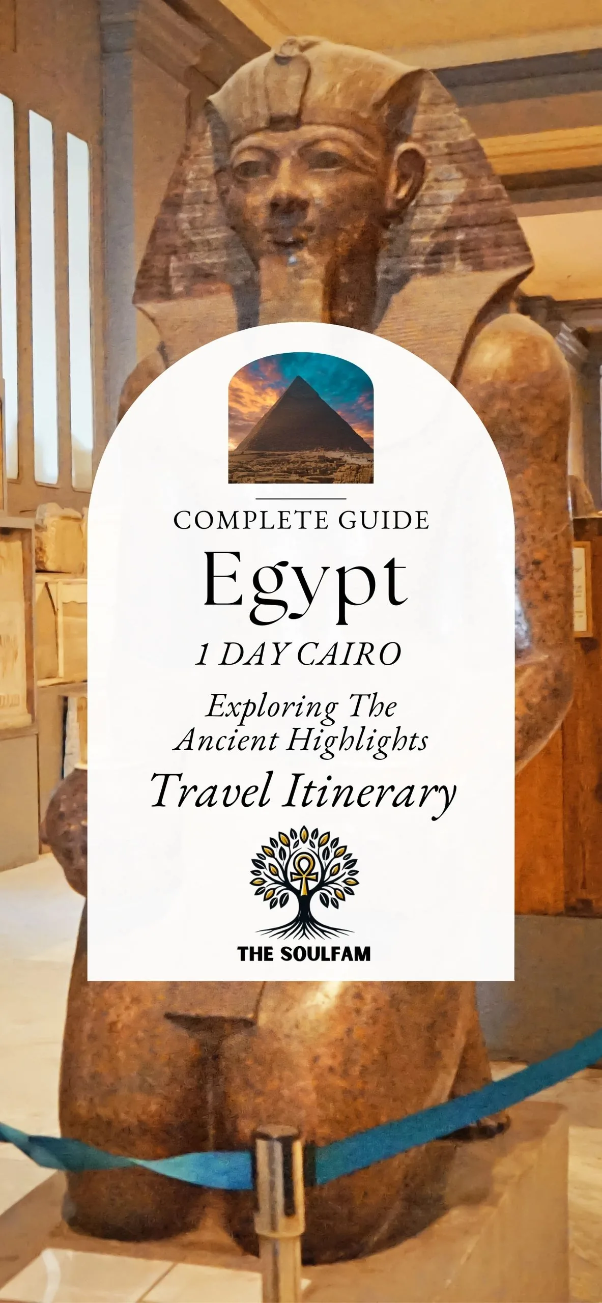 Egypt: 1 Day Cairo travel itinerary cover