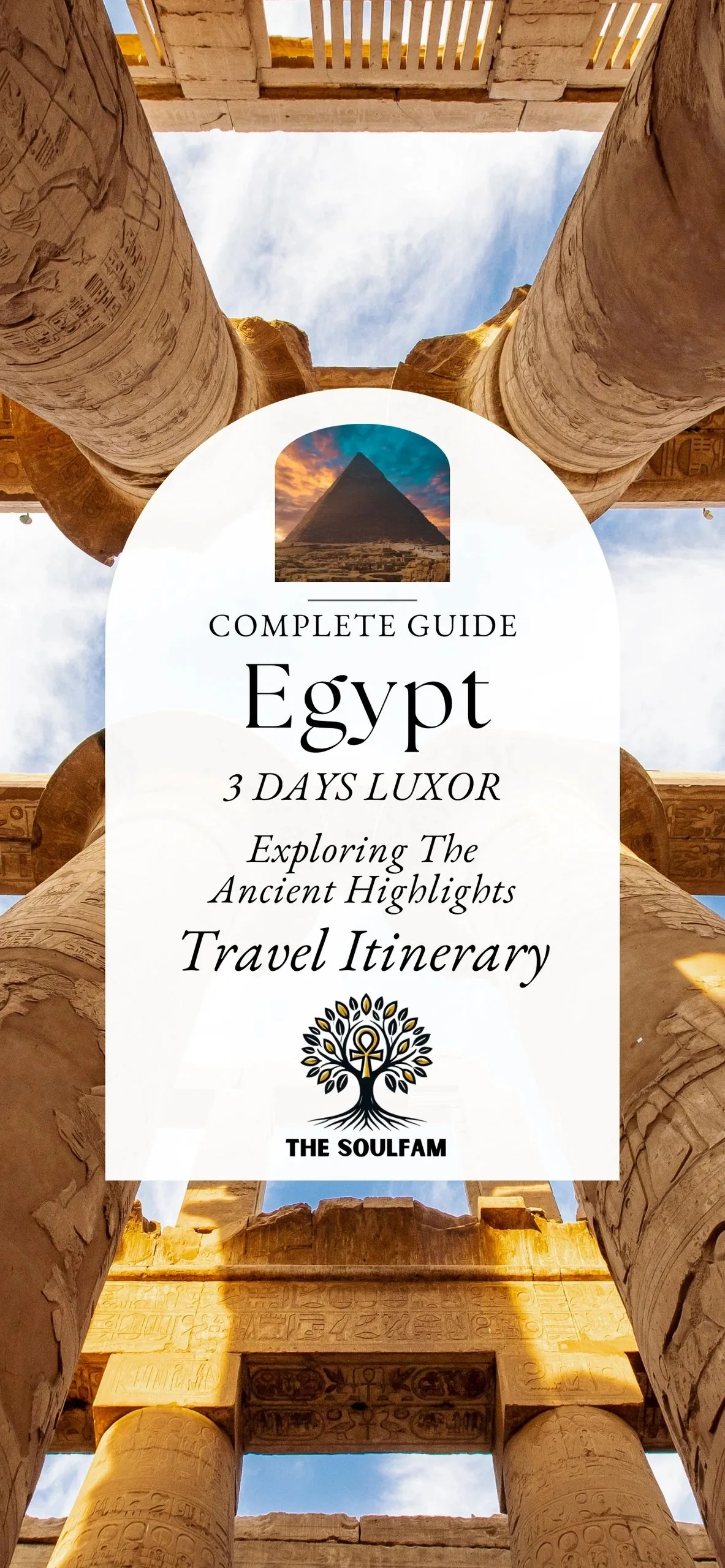 Egypt: 3 Days Luxor travel itinerary cover